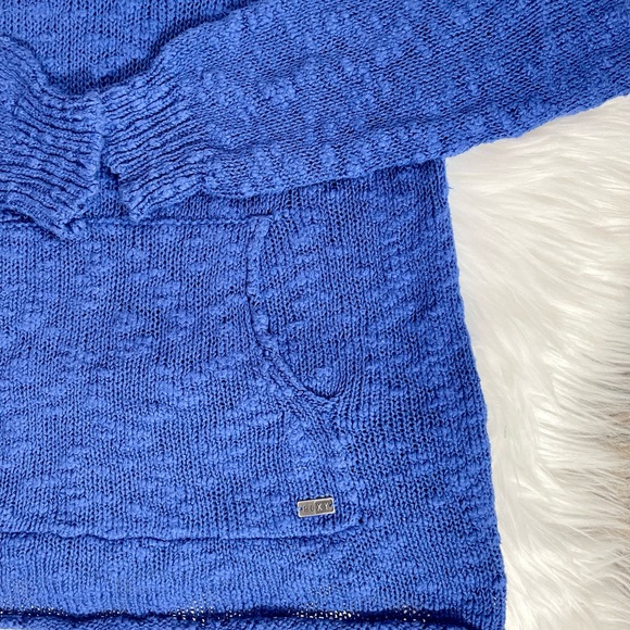 Roxy hooded poncho sweater - vneck - Picture 4 of 8